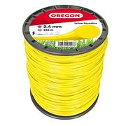 Oregon Fil de débroussailleuse 69-365-Y – Fil nylon rond jaune 2,4 mm x 264 m, haute résistance