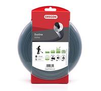 Oregon Fil de débroussailleuse Matériau double 3.5mm, Coupe herbes hautes, mauvaises herbes, végétation dense, Fil nylon haute résistance, compatible avec modèles standards, 3.5mm x 40m (533742)