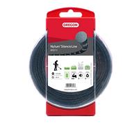 Oregon Fil de débroussailleuse Nylon 3.5mm, Coupe herbes hautes, mauvaises herbes, végétation dense, Fil nylon haute résistance, compatible avec modèles standards, 3.5mm x 40m (800013)