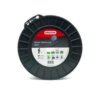 Oregon Fil de débroussailleuse Nylon 3mm, Coupe herbes hautes, mauvaises herbes, végétation dense, Fil nylon haute résistance, compatible avec modèles standards, 3.0mm x 120m (800017)