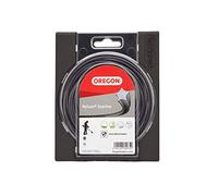 Oregon Fil de débroussailleuse Nylon Étoile 1.3mm, Coupe herbes hautes, mauvaises herbes, végétation dense, Fil nylon haute résistance, compatible avec modèles standards, 1.3mm x 15m (533744)