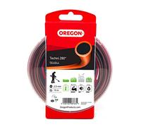Fil débroussailleuse Rond Techni 280° Marron/Noir ø2.5mm/15m Oregon 564844