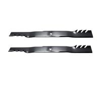 Oregon Gator G3 Lot de 2 Lames de Rechange pour Tondeuse à Gazon Mulching 57 cm de Long, Plateau de 116,8 cm (96-370), Noir