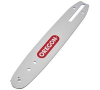 OREGON - Guide-Chaîne pour Tronçonneuse 25 cm, Support A041, Design Réversible & à Faible Rebond, Pas 3/8" Low Profile, Jauge 1,3 mm, Compatible avec Makita, Ryobi, Greenworks & autres (100SDEA041)