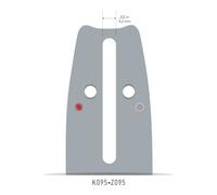 Oregon Versacut 188VXLHK095 Barre de guidage professionnelle pour tronçonneuse avec support moteur K095 45,7 cm