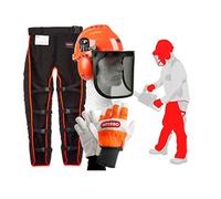 Oregon Kit de vêtements de travail de sécurité pour travail à la tronçonneuse Pour femme Type A Universel Avec pantalon avant, gan