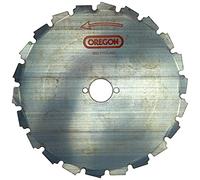 OREGON - Lame de Débroussailleuse 200mm pour Débroussailleuses & Scies d'Éclaircissement de 30cc+ avec Trou Central de 25,4mm - pour Végétation Épaisse, Bosquets & Tiges jusqu'à 20cm d'épaisseur