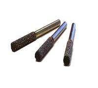 Oregon Lot de 3 Pierres à Aiguiser Tronçonneuse 3/16" | 3 pierres à aiguiser non filetées, pour affûtage manuel de chaîne tronçonneuse