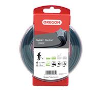 OREGON Nylium 2,4 mm x 15 m ficelle de faucheuse à étoiles