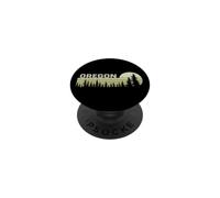 Oregon Outdoor Nature Lover Vintage Rétro Écologiste PopSockets PopGrip Adhésif
