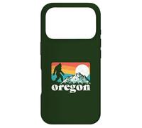 Oregon Pride Bigfoot Mountains Retro 80s Coque pour iPhone 17 Pro