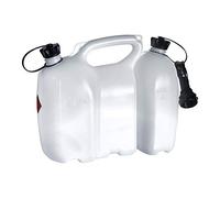 Oregon Professional Combi-Can Transparent 6L+3L | Bidon combiné transparent, 6L carburant et 3L huile, niveau visible, usage professionnel