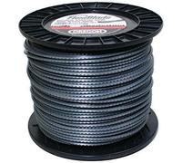 Oregon Fil de débroussailleuse Cranté 4mm, Coupe herbes hautes, mauvaises herbes, végétation dense, Robuste, compatible avec modèles standards, 4.0mm x 110m (111091E)