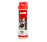 Oregon - Spray de Marquage Forestier Rouge Fluorescent, Bouteille de 500 ml, Dure jusqu'à 2 ans, Séchage Rapide (519410)