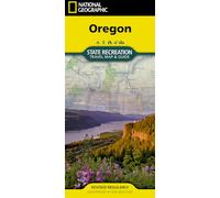 Oregon State Recreation Map (National Geographic Destination Map)