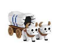 Oregon Trail Pop! Rides Super Deluxe Vinyl Figurine Ox & Wagon 15 Cm