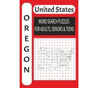 Oregon USA Word Puzzle Book: The Ultimate Word Search Book for Adults, Seniors, and Teens | Large Print Edition | Brain Training Adventure: 50 Exciting Puzzles!