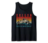 Oregon Vintage Mountains Hiking Pacific Northwest PNW Débardeur