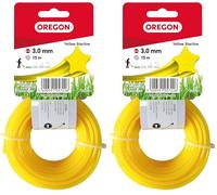 Oregon Yellow Star Fil de débroussailleuse, 69-458-Y (Lot de 2)
