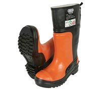 Oregon Bottes de sécurité en caoutchouc Yukon – Protège-orteils acier pour tronçonneuse – Taille 44