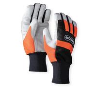 Oregon Yukon Gants de Sécurité en Cuir Tronçonneuse, S | Protection des deux mains, cuir résistant pour un usage professionnel