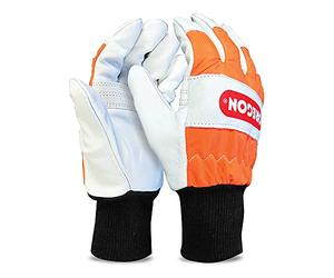 Oregon Yukon Gants de Sécurité en Cuir Tronçonneuse, XL | Protection de la main gauche, cuir résistant pour un usage professionnel