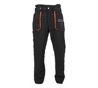 Oregon Yukon Pantalon de Sécurité Tronçonneuse Noir | Protection de Classe 1, coupe ajustée