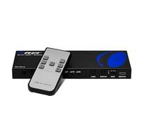 OREI 8K eARC HDMI 2.1 Switch 4 x 1, commutateur avec extracteur Audio UltraHD Prend en Charge jusqu'à 4K @ 120 Hz PS5, Jeux, télécommande Contorl IR EDID HDCP 2.3 - Sortie Optique, écouteurs L/R