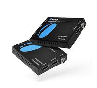 OREI ARC HDBaseT UltraHD 4K RS-232 Rallonge HDMI sur Ethernet 4:4:4 sur câble simple CAT5e/6/7 avec prise en charge HDR et IR, jusqu'à 70 m @ 4K