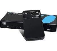 OREI Commutateur HDMI 2.1 8K 4x1 4K @ 120Hz 4 en 1 Sorte, prend en charge HDR, HDR10, Dolby Vision, HLG 48 Gbit/s pour Xbox Series X PS5 Roku Fire TV Monitor Projecteur Dolby