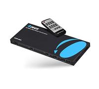 OREI Commutateur matriciel HDMI 4 x 2, commutateur 18 G UltraHD avec Arc Prend en Charge jusqu'à 4K @ 60 Hz et 1080p IR Audio Extracteur Arc EDID HDCP 2. Télécommande - Sélection de Matrice complète