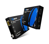 OREI Extenseur HDMI 4K sur Ethernet, extension balun sur Cat6/Cat7 avec extracteur audio IR optique jusqu'à 70 m - Boucle - Signal Full UltraHD 4K @ 60 Hz - Faible latence - Support complet