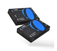 OREI Rallonge HDMI sur CAT5/CAT6 avec IR jusqu'à 100 m - Boucle - Distribution du signal Full HD 1080p - sur IP