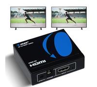 OREI Répartiteur HDMI UltraHD 4K @ 60 Hz 1 x 2 Sorties 1 entrée 2 Sorties 2 Ports 2 : 8 Bits - HDMI 2.0, HDCP 2.0, 18 Gbit/s, EDID, Duplicate/Mirror 4K Écrans - UHDS-102