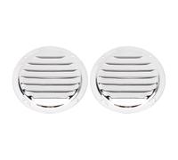 Oreilet 2 Pcs à Perspectives d'air à Perspective Ronde, Couverture de Ventilation de Ventilation Marine Marine en Acier Inoxydable 4,92 Pouces, évent Caravanes pour Les Navires RVS
