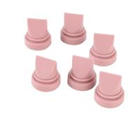 Oreilet 6 Pièces Nouvelles Vannes à Bec Canard, Vannes à Bec de Canard Silicone de Remplacement de Tire-lait Professionnel pour Pièces D'allaitement de Pompes Portables Mom Cozy M9