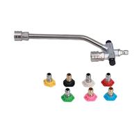 Oreilet ACCESSOIR du CONNECTEUR Dual DE CANNION DE Mise, Rapide Pression Double PROPICATION pour Double pour pour Les Blasters Moles avec 7 Boots DE PAPILER Power ROULEUR, 1/4 Pouce Connexion, 5000