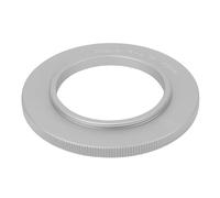 Oreilet Adaptateur D'Anneau Abaisseur de 49Mm à 39Mm, Filtre Professionnel Léger fileté en Métal de 49Mm vers Anneau Adaptateur D'objectif D'appareil Photo de 39Mm, Argent