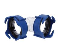 Oreilet Adaptateur de Rinçage de Réservoir de Camping-car à 90 Degrés, Coude de Tuyau d'égout, Fixation de Valve de Chasse de Réservoir de Déchets de Fenêtre Transparente, Adaptateur de Fourre-tout