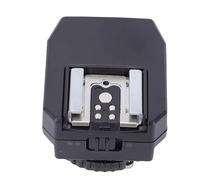 Oreilet Adaptateur Griffe Porte-Accessoires, Mesure Automatique TTL et Déclencheur de Flash Synchronisation avec Port Synchronisation PC 3,5 Mm, pour Appareil Photo Numérique