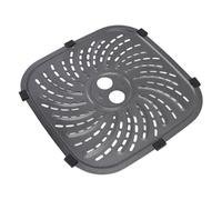 Oreilet Air Fryer Grill Pan pour la Série PowerXL, Rack de Plate-Forme de Remplacement en Acier Inoxydable Pièces de Grillade Plaque Crisper, Compatible avec Fryer à Air 6qt et 8qt (L)