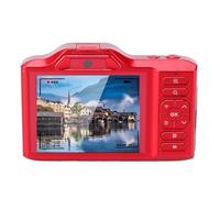 Oreilet Appareil Photo 64MP, Vidéo 4K Zoom Numérique 18X avec Batterie 1200mAh et WiFi pour Les Créateurs de Contenu DSLR et Les Vloggers (Rouge)