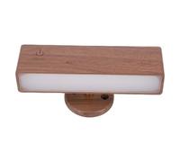 Oreilet Appliques Murales Rechargeables à Piles, Rotation à 360 Degrés avec 2000 MAh pour Chambre à Coucher, Couloir, Salon, Veilleuse (style 1)