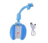 Oreilet Balle Interactive pour Chien pour Chats et Chiens D'intérieur, Jouet électrique à Mouvement Automatique pour Chien, Balle Intelligente et Automatique pour Soulager L'ennui (Blue)
