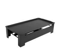Oreilet Barbecue au Charbon de Bois Portable, Barbecue de Camping en Acier Inoxydable, de Table, Cuisinière Extérieure Compacte pour Cuisine Plein Air, Camping, Pique-nique