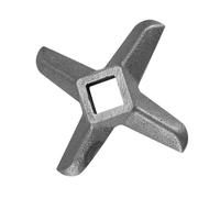 Oreilet Blade de Moulin à Viande en Forme de Viande, Batteur de en Acier Couteau de Couteau Remplacement en Acier Inoxydable à pour le (N ° 22)