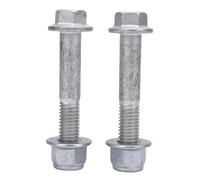 Oreilet Boulon de Réparation du Bras de Commande de Suspension, Boulon de Pincement du Bras de Commande en Métal Haute Résistance, Kit de Boulons Excentriques de Réglage du Carrossage avec 2 Pièces