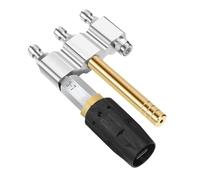 Oreilet Buse Rotative M5 pour Nettoyeur Haute Pression, Buse Lavage au Savon Haute Pression Longue Portée 3-7 GPM 1000-4050 Psi, Connexion Rapide 1/4 Po, Embout Tir 3 en 1 Buse Rotative