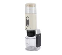 Oreilet Cafetière Portable, Machine à café Electric Espresso Travel, Camping Capsule Coffee Maker Compatible avec un café Moulu pour Randonnée RV Office (WHITE)