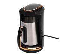 Oreilet Cafetière Turque, Machine à café Turque électrique de 250 Ml, Cafetière Portable en Acier Inoxydable pour une Tasse, Idéale pour la Préparation de café Grec à la maison. (Prise UE)